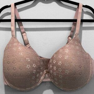 Laura Ashley Pink Floral Bra Size 42D